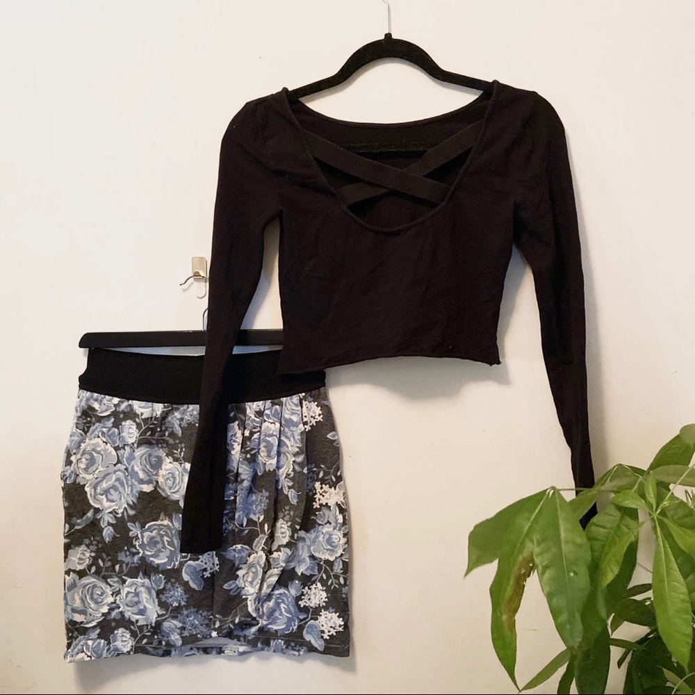 Small Blue Floral